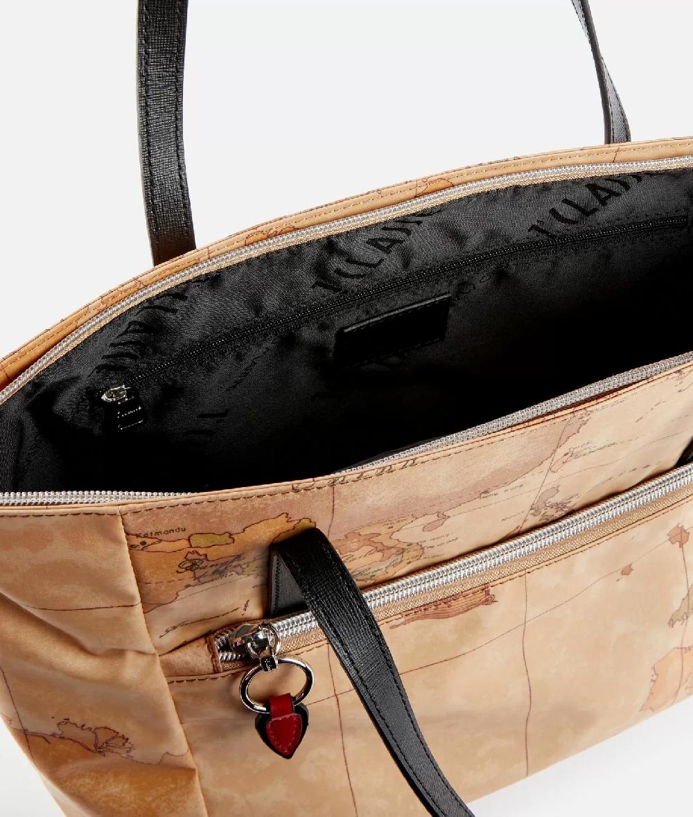 Alviero martini 1a classe Borsa shopping Donnavventura in tessuto soft Geo Classic Italia