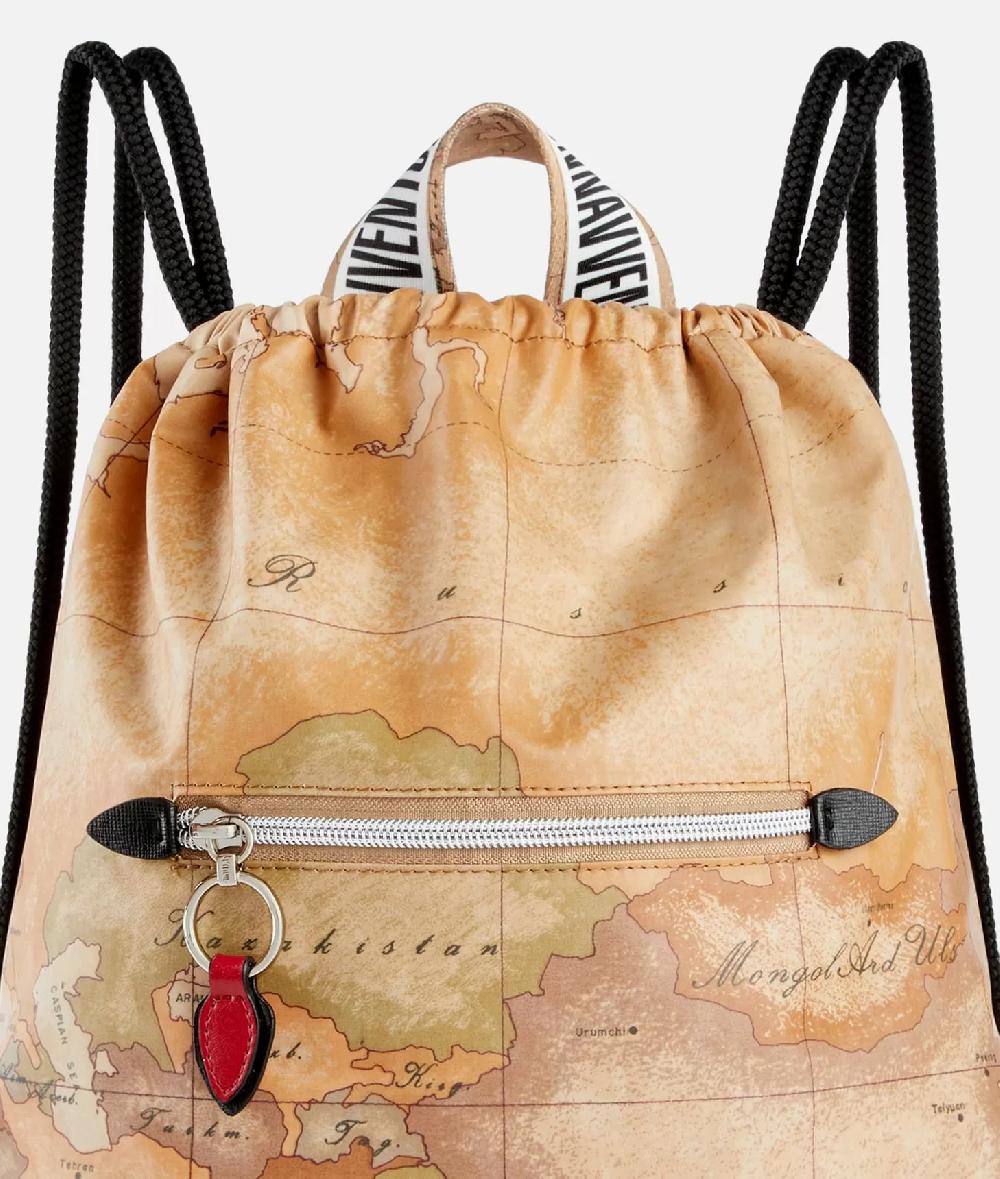 Alviero martini 1a classe Zaino a sacca Donnavventura in tessuto soft Geo Classic Vendita