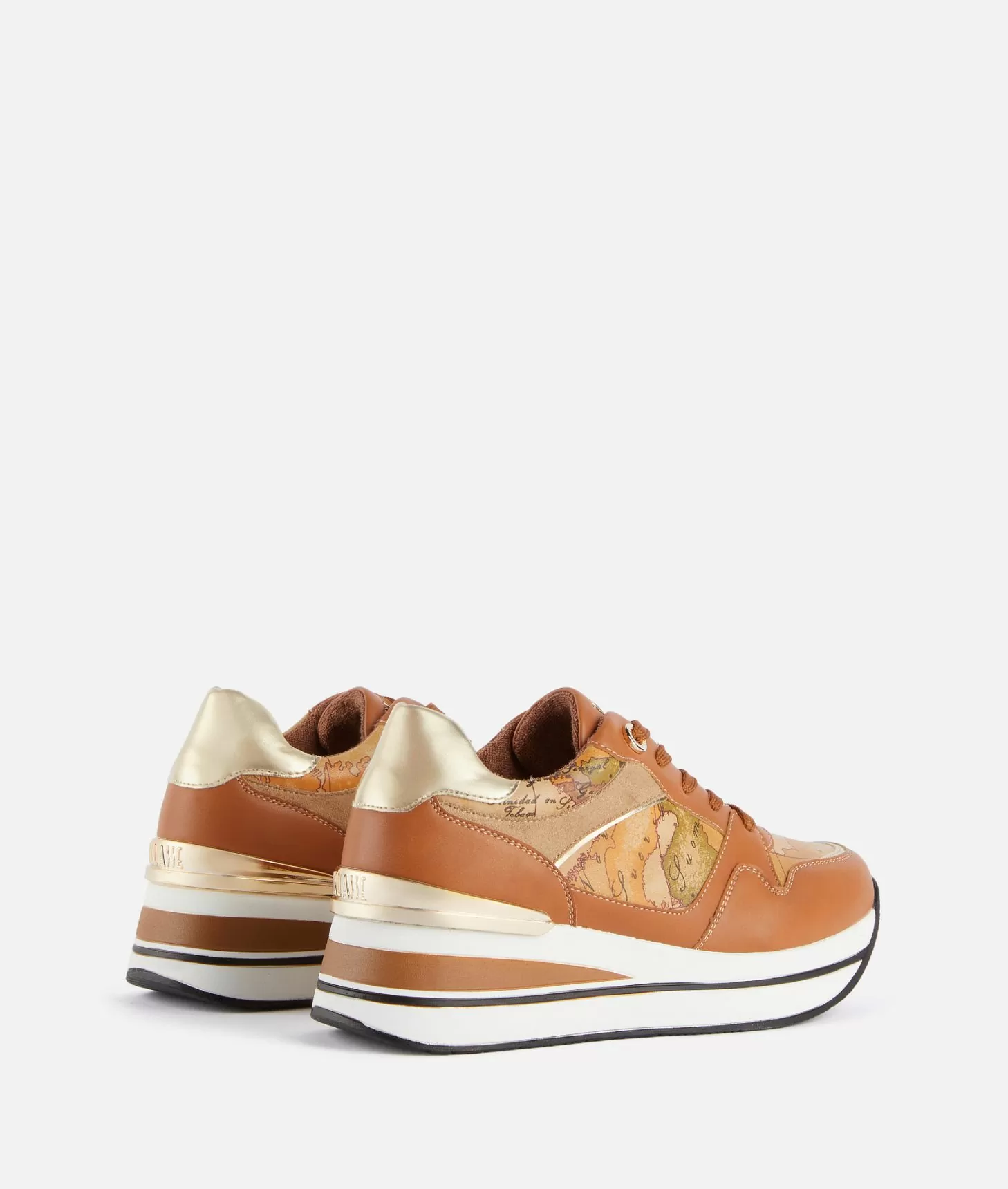 Alviero martini 1a classe Running in eco nappa con mix materico Cuoio Presa
