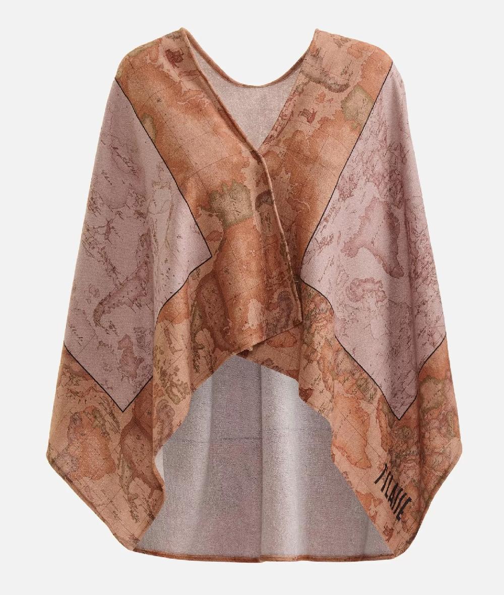 Alviero martini 1a classe Mantella Geo Maglina Rosa Cipria In Saldo