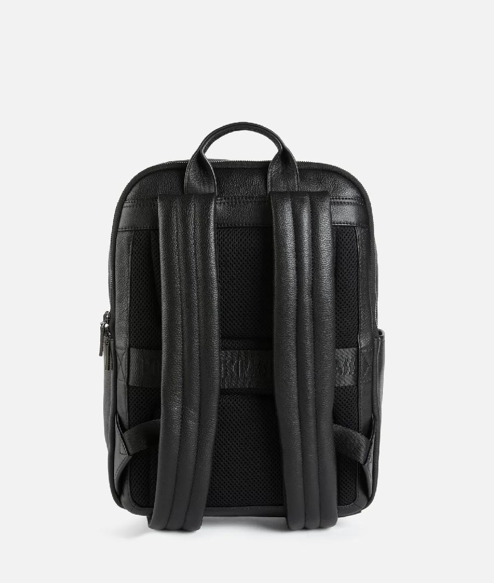 Alviero martini 1a classe Beta Leather zaino portacomputer Nero Offerta per la Festa della Mamma