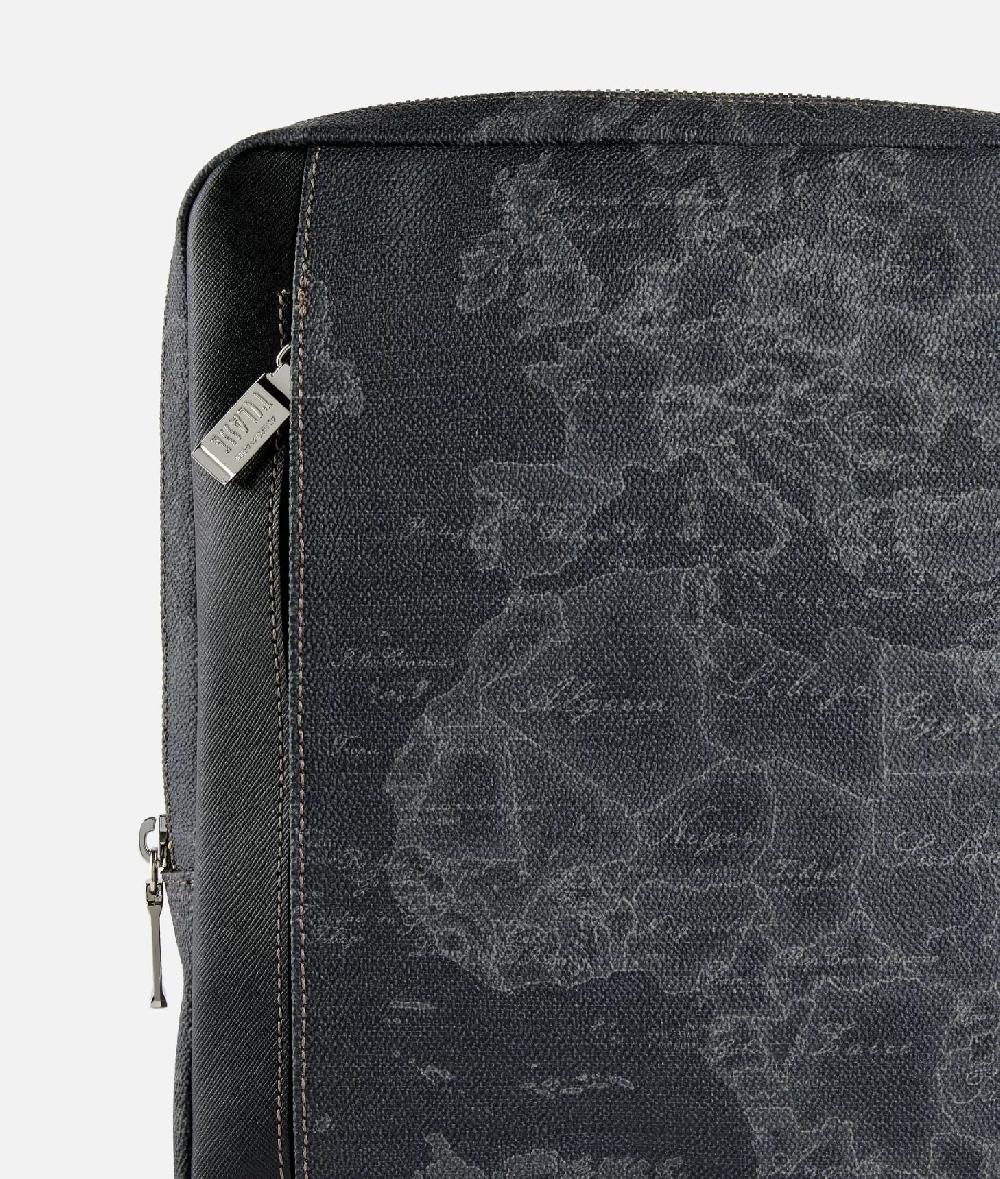 Alviero martini 1a classe Geo Black tracolla con nastro Prezzo Ridotto