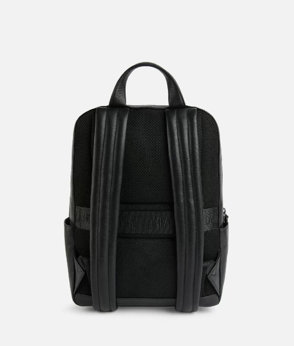 Alviero martini 1a classe Zaino per computer in pelle Nero Online