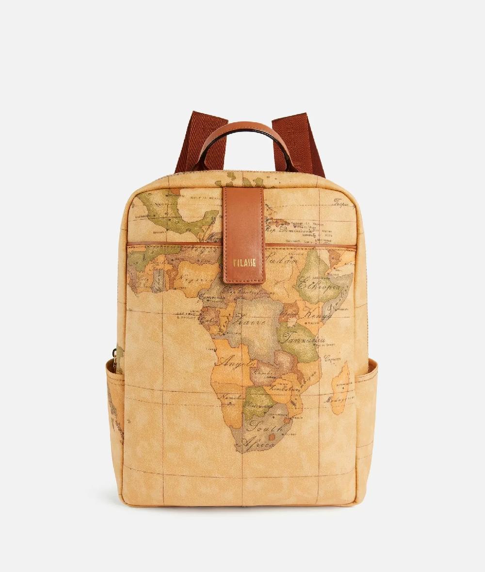 Alviero martini 1a classe Zaino per computer in stampa Geo Classic Naturale Offerte
