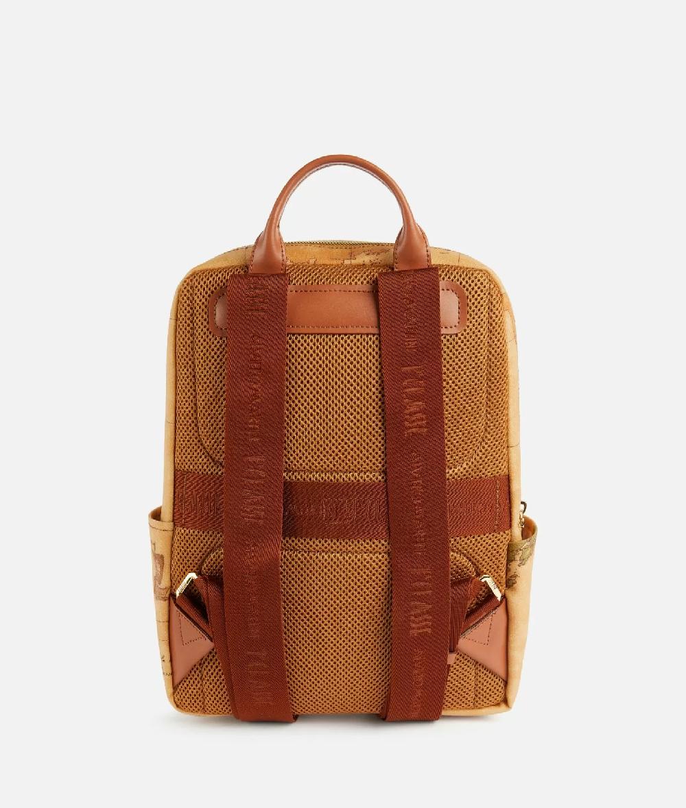 Alviero martini 1a classe Zaino per computer in stampa Geo Classic Naturale Offerte