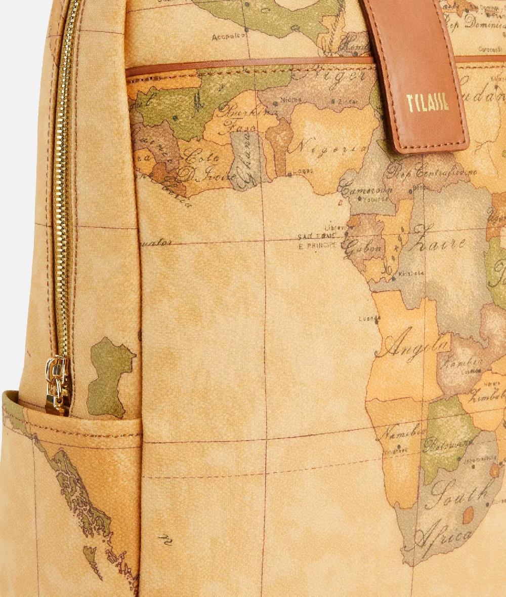 Alviero martini 1a classe Zaino per computer in stampa Geo Classic Naturale Offerte