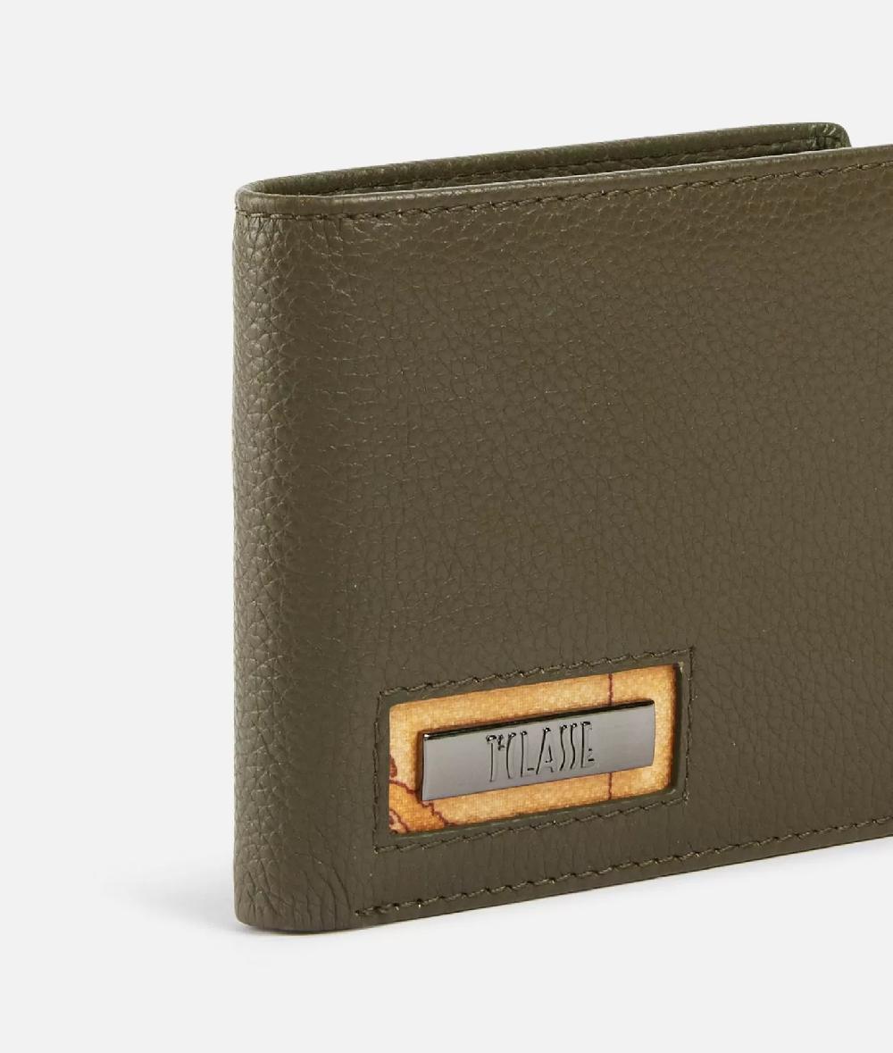 Alviero martini 1a classe Beta Leather portafoglio piccolo Verde Militare Italy