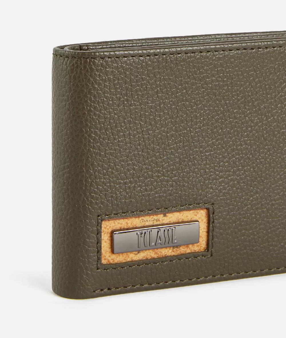 Alviero martini 1a classe Beta Leather portafoglio medio Verde Militare Italia