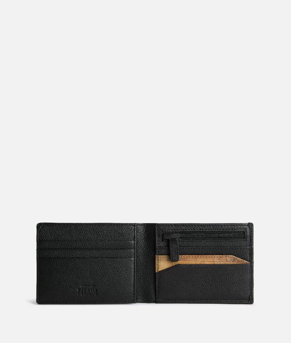 Alviero martini 1a classe Beta Leather portafoglio medio Nero Nuovo
