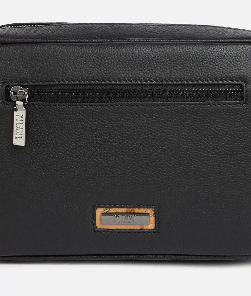Alviero martini 1a classe Beta Leather portatutto Nero Promozione