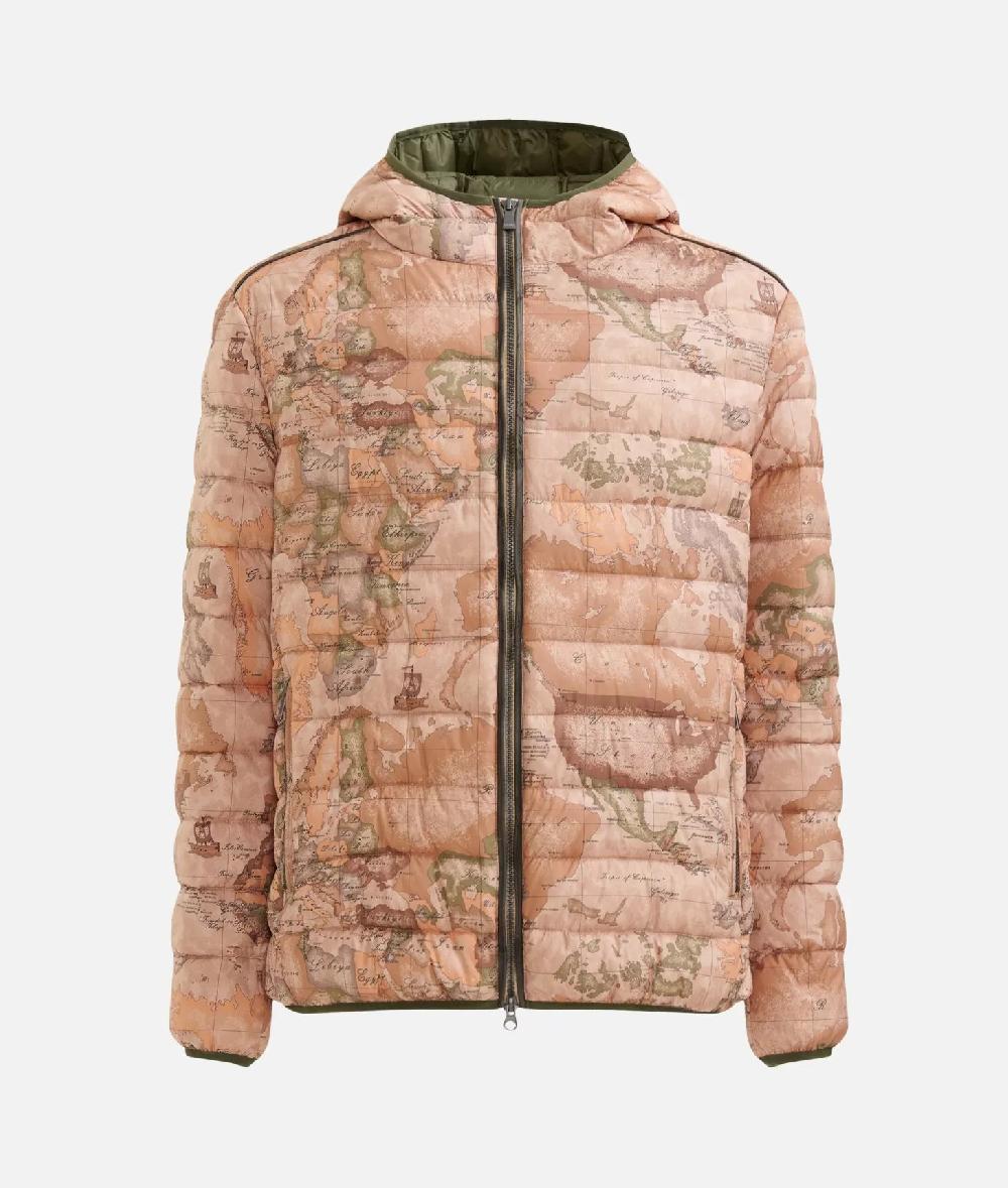 Alviero martini 1a classe Piumino in nylon trapuntato Geo Classic Vendita Calda