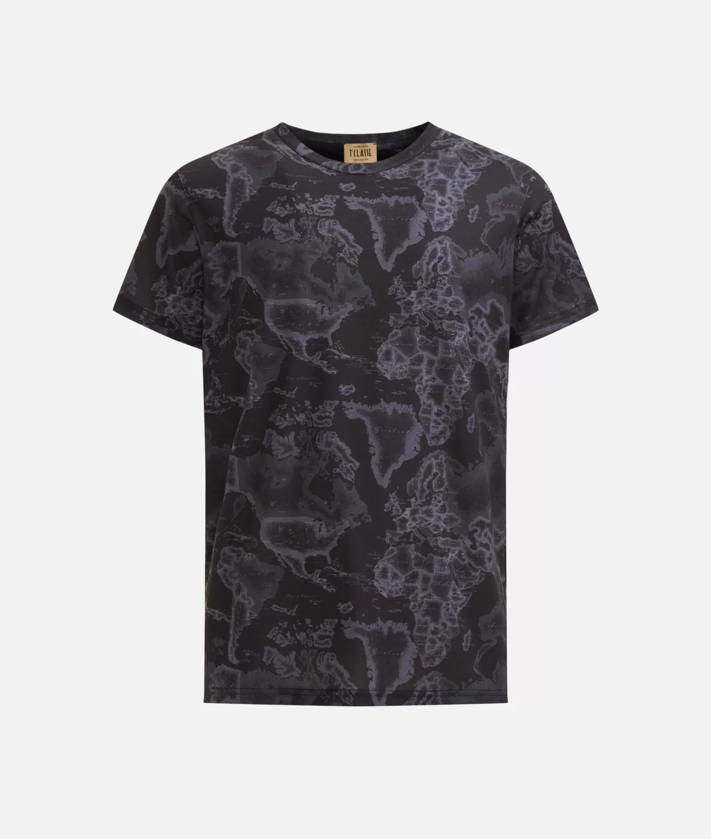 Alviero martini 1a classe T-shirt stampa Geo Night Nera Italy