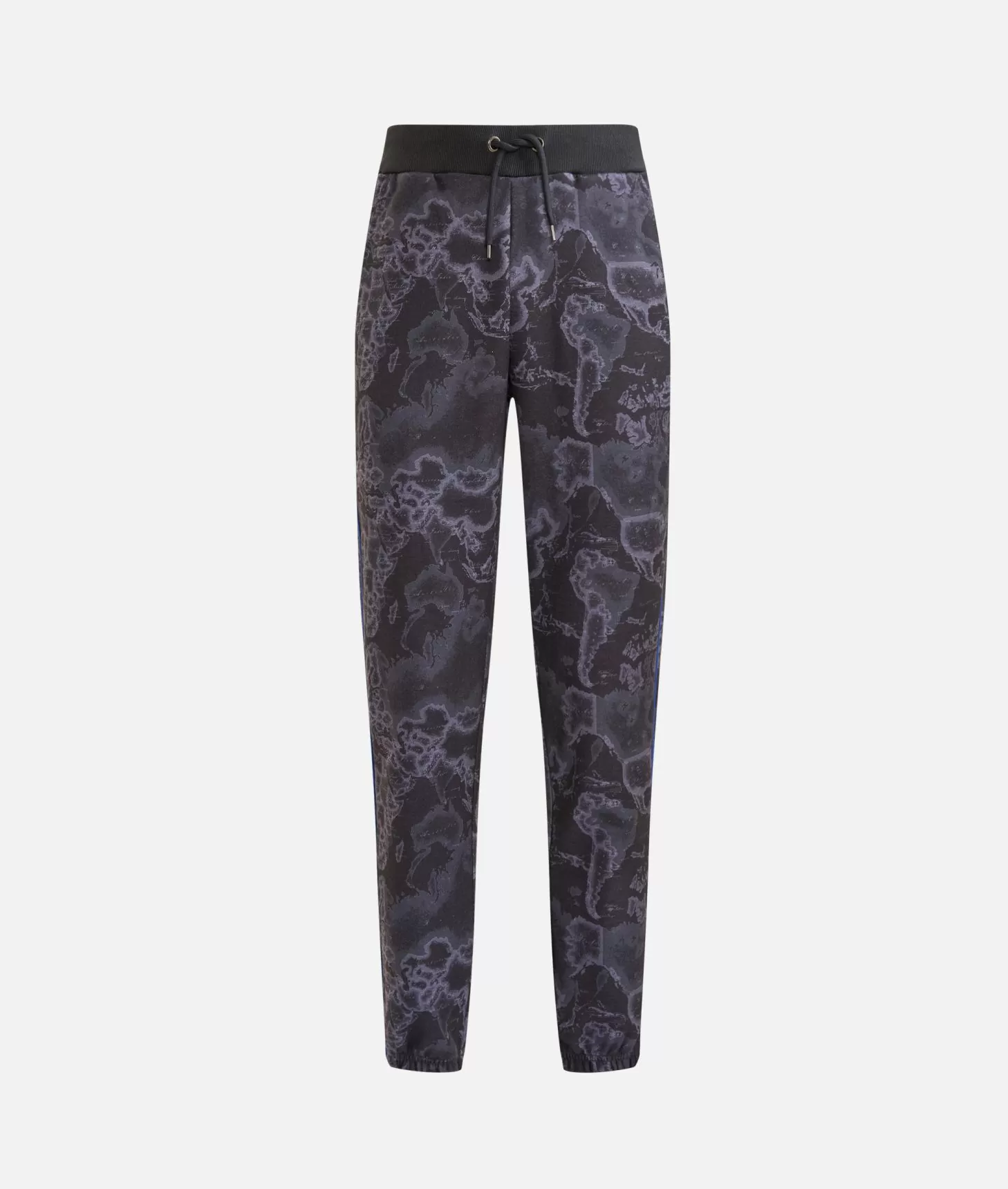Alviero martini 1a classe Pantaloni jogging stampa Geo Night Neri Italia