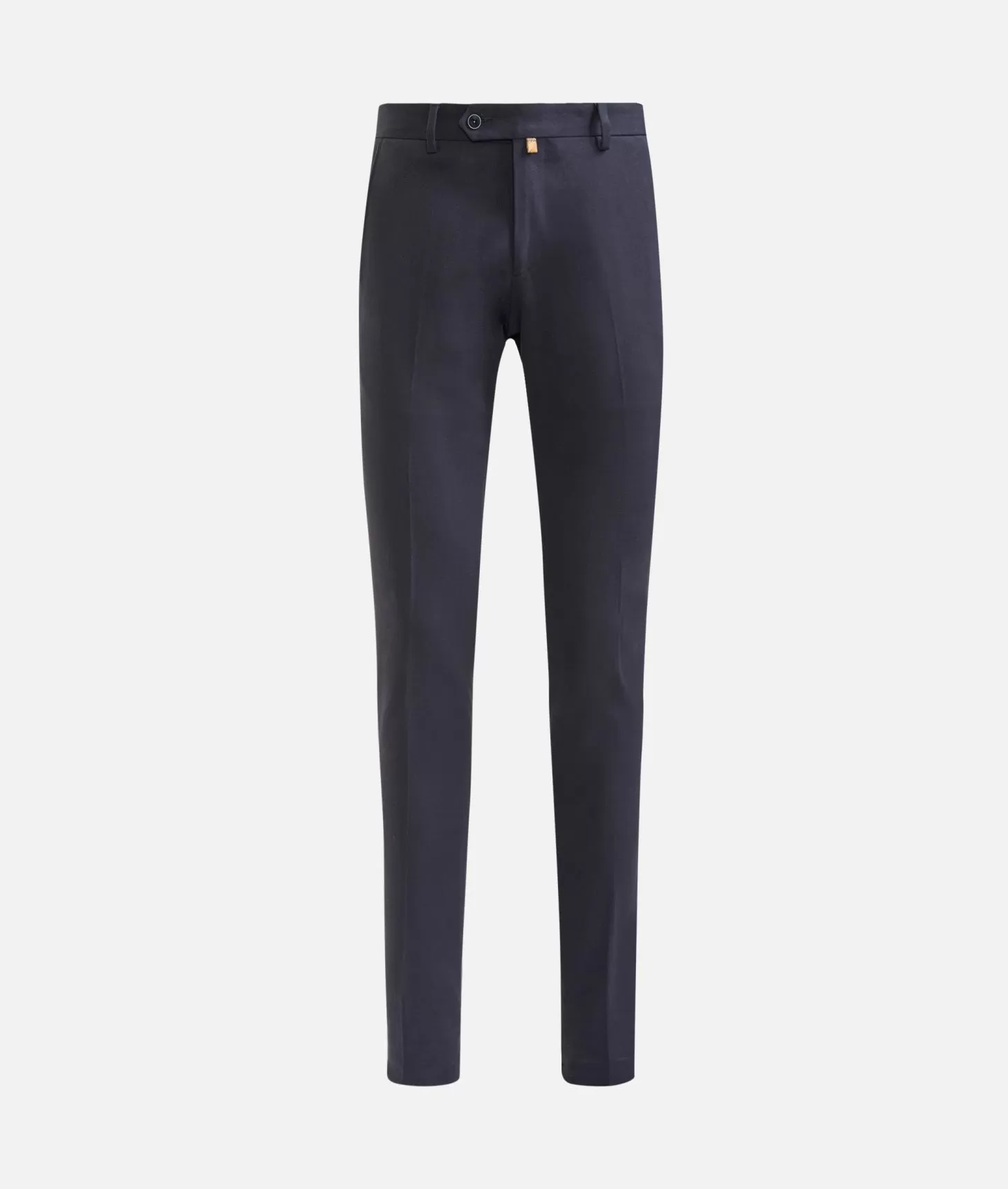 Alviero martini 1a classe Pantaloni super slim in cotone stretch Blu Navy Nuovo