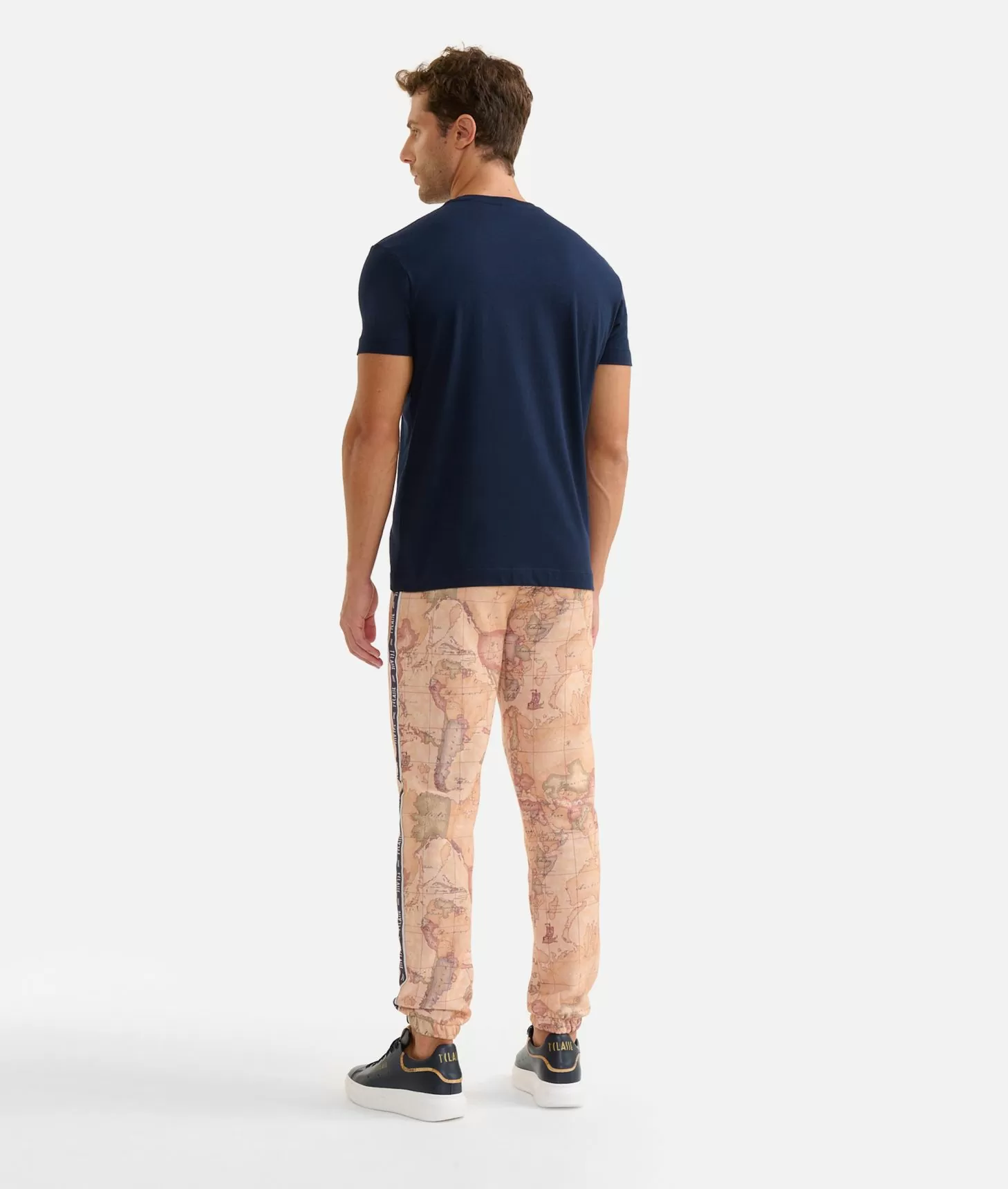 Alviero martini 1a classe T-shirt in cotone con logo 1ᴬ Classe Essentia Blu Navy Fino Al -60%