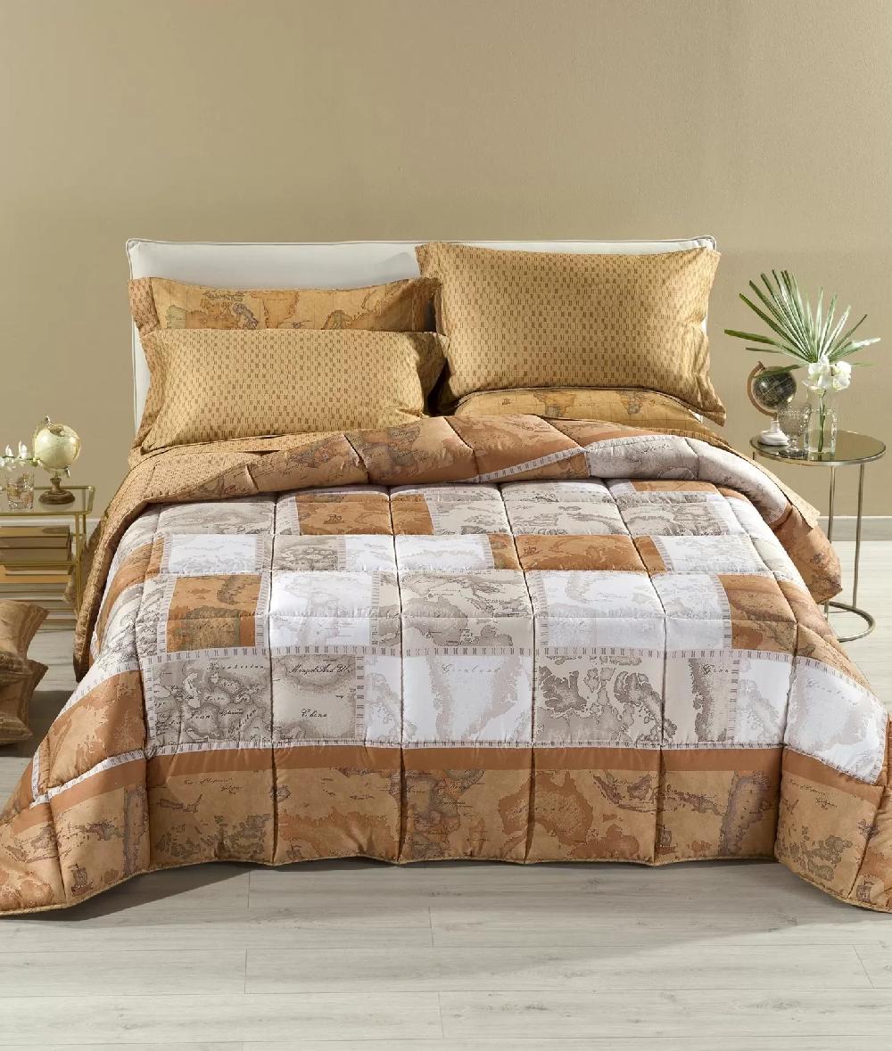Alviero martini 1a classe Trapunta in raso di cotone stampa Geo Patchwork Economico