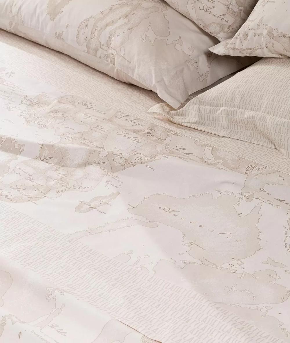 Alviero martini 1a classe Completo lenzuola copriletto Geo White Vendite Flash