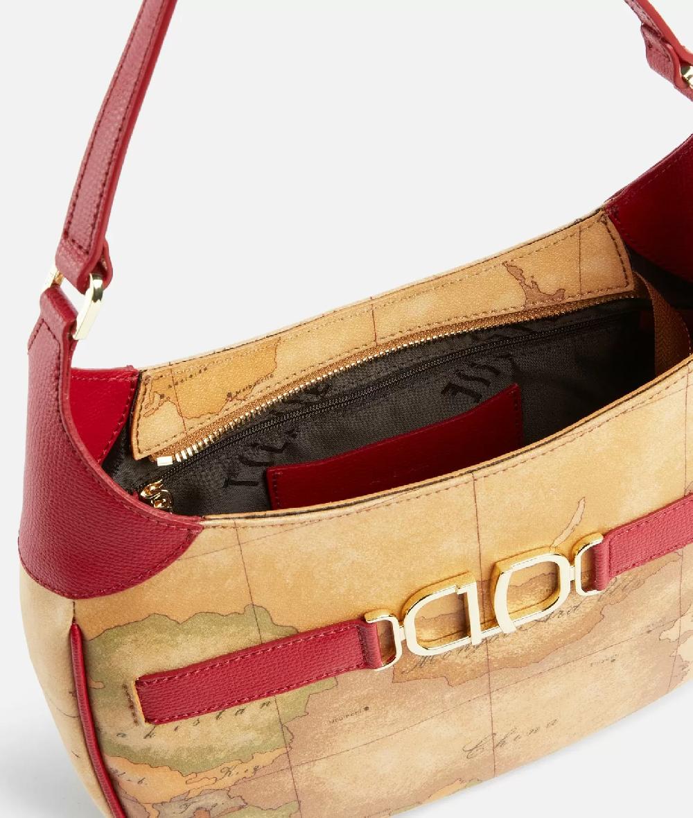 Alviero martini 1a classe 3D Geo borsa sottospalla Lampone Comprane uno, ottenene uno gratis