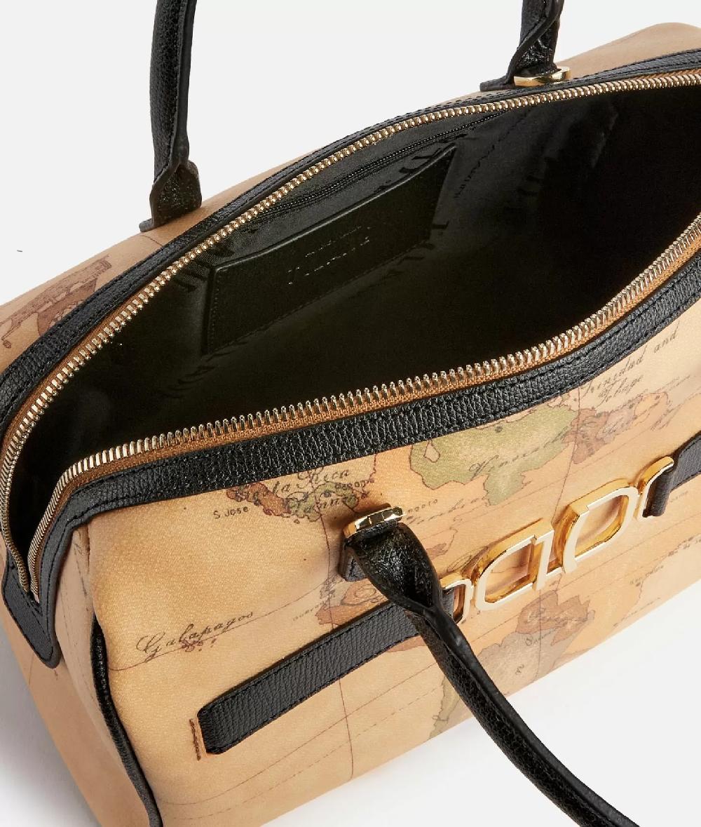 Alviero martini 1a classe 3D Geo bauletto con tracolla Nero Soddisfazione Garantita