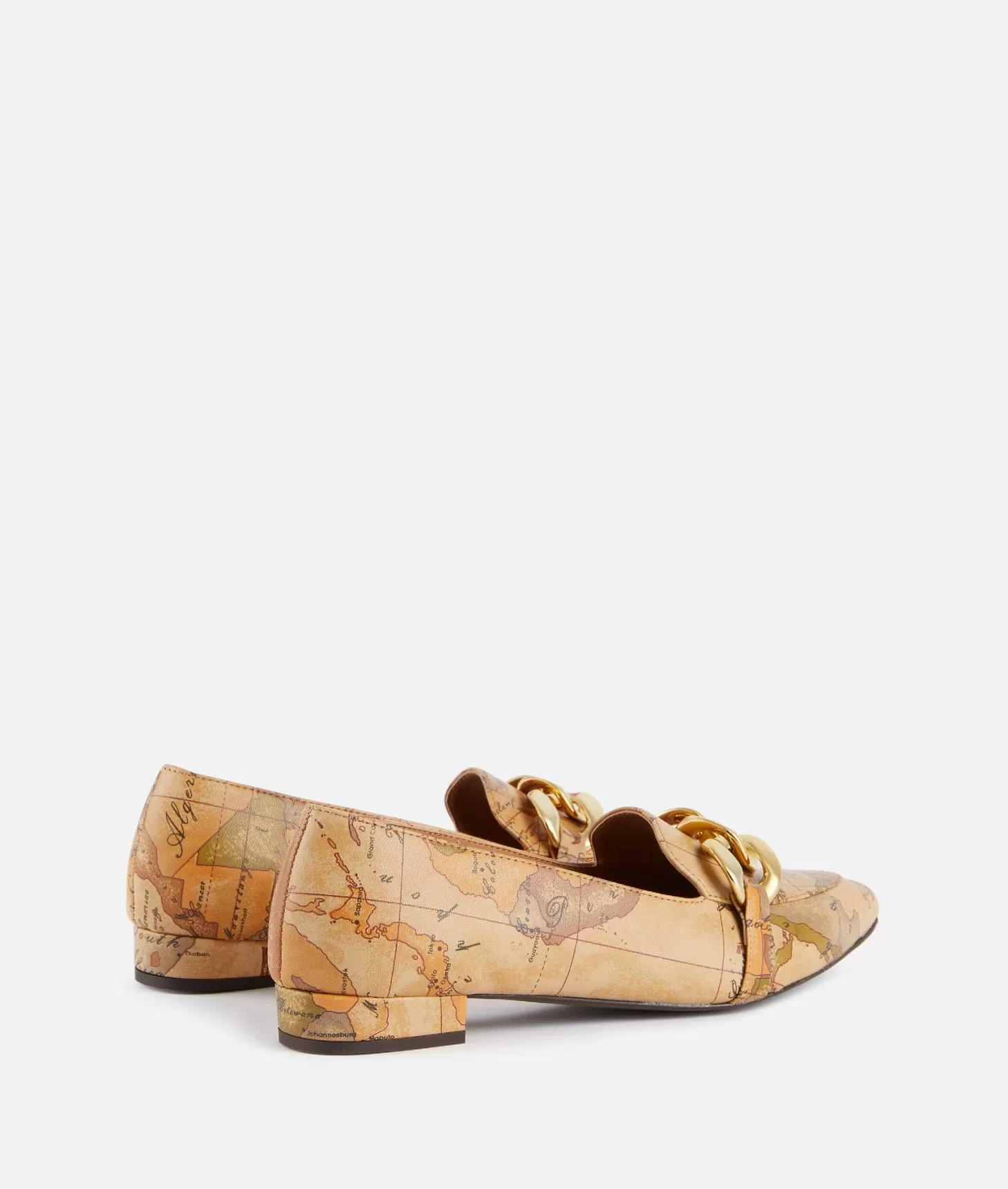 Alviero martini 1a classe Mocassini in eco nappa con maxi catena Geo Classic Hotsell