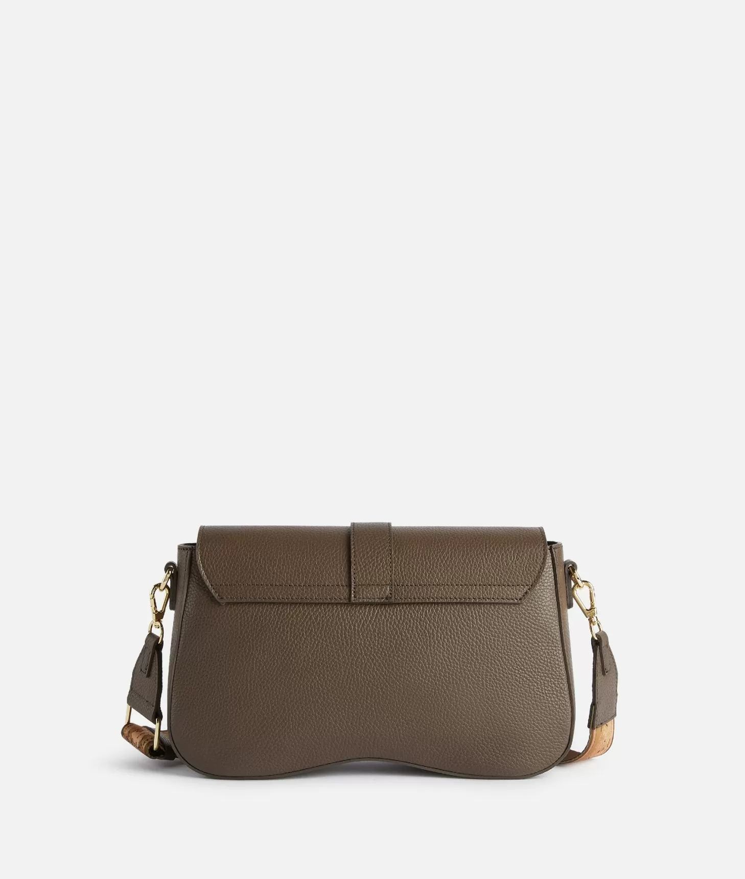 Alviero martini 1a classe Inspiring Bag tracolla con patta Taupe Scuro Vendita Economica