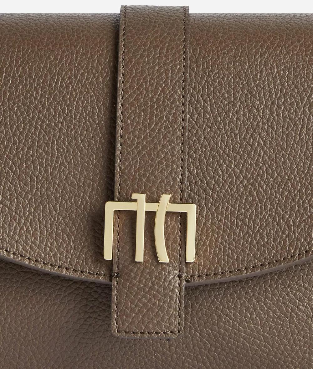 Alviero martini 1a classe Inspiring Bag tracolla con patta Taupe Scuro Vendita Economica