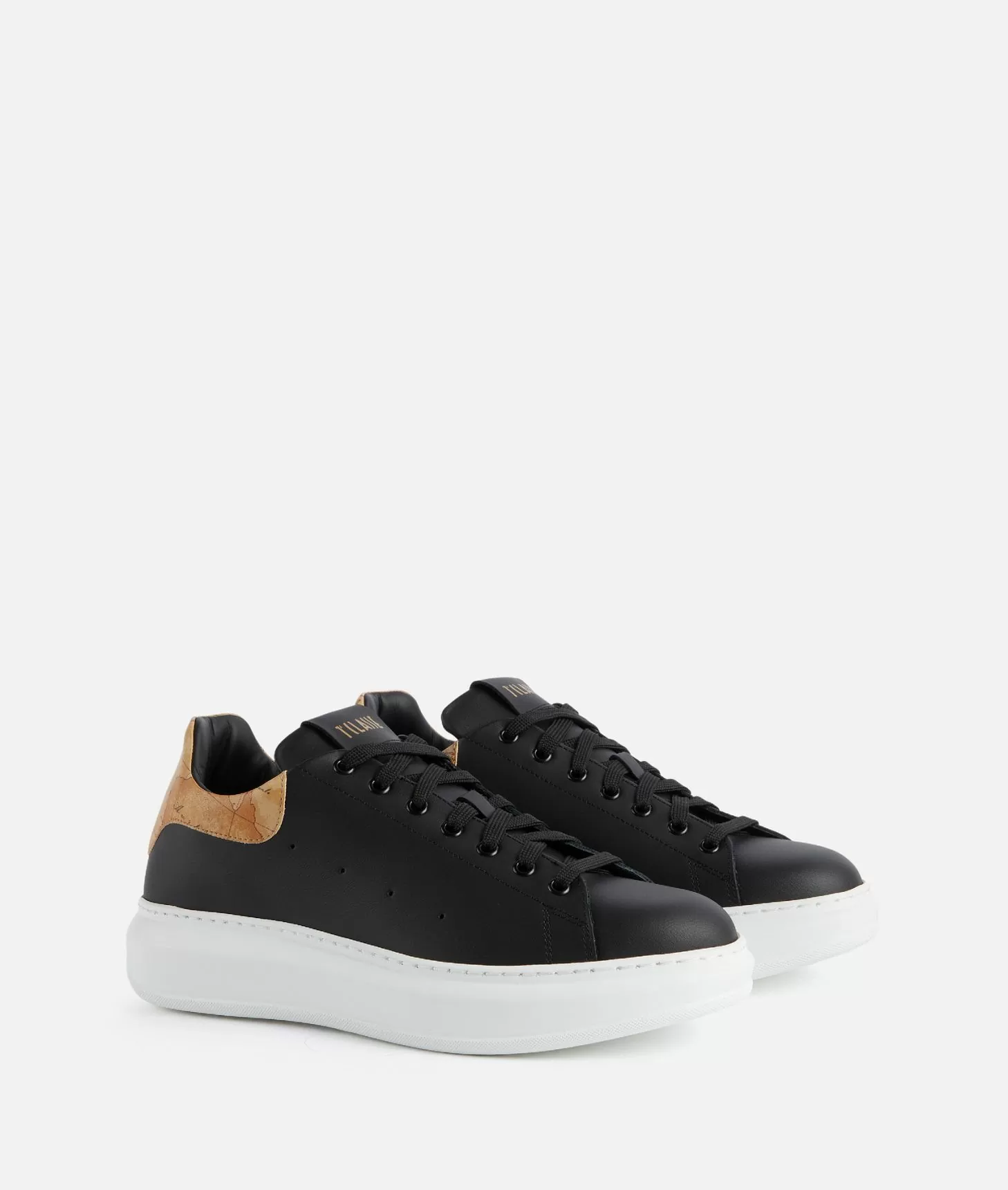 Alviero martini 1a classe Sneakers in pelle liscia Nere Vendita