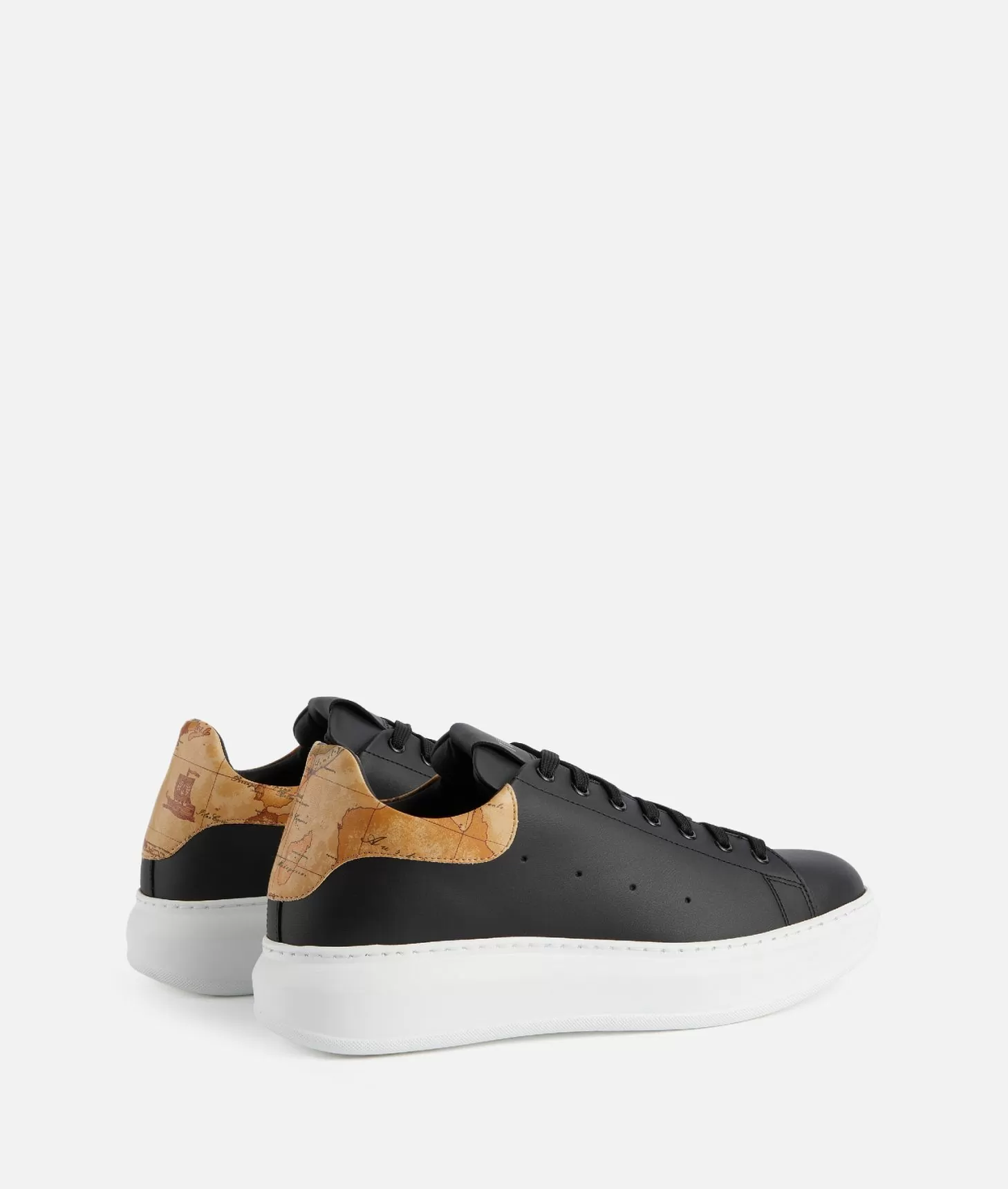 Alviero martini 1a classe Sneakers in pelle liscia Nere Vendita