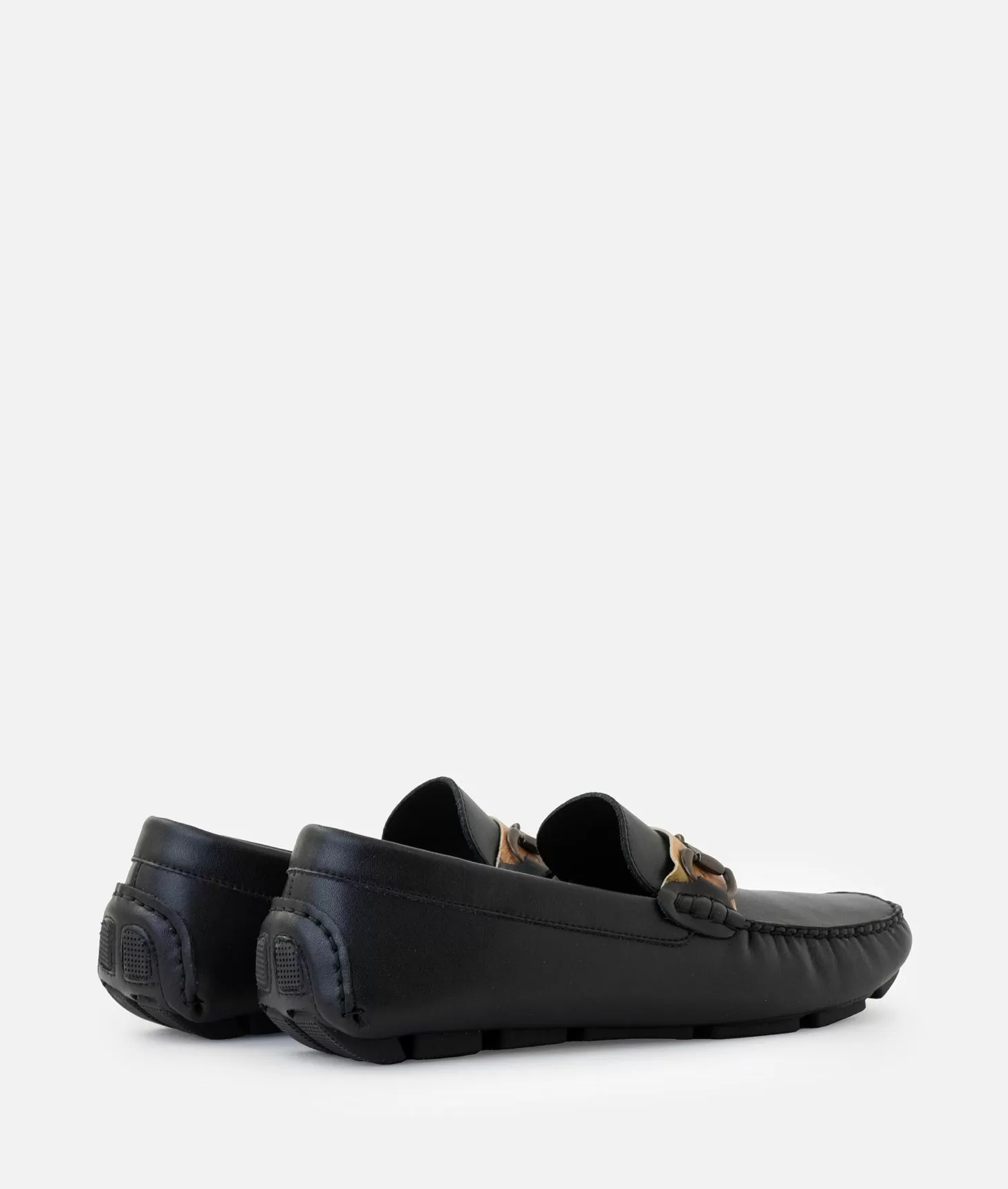 Alviero martini 1a classe Mocassini tubolari in pelle liscia Neri Promozione Limitata