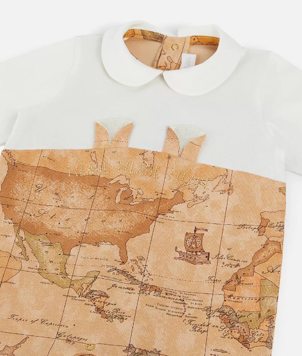 Alviero martini 1a classe Tutina in cotone coniglietto Geo Classic Hotsell