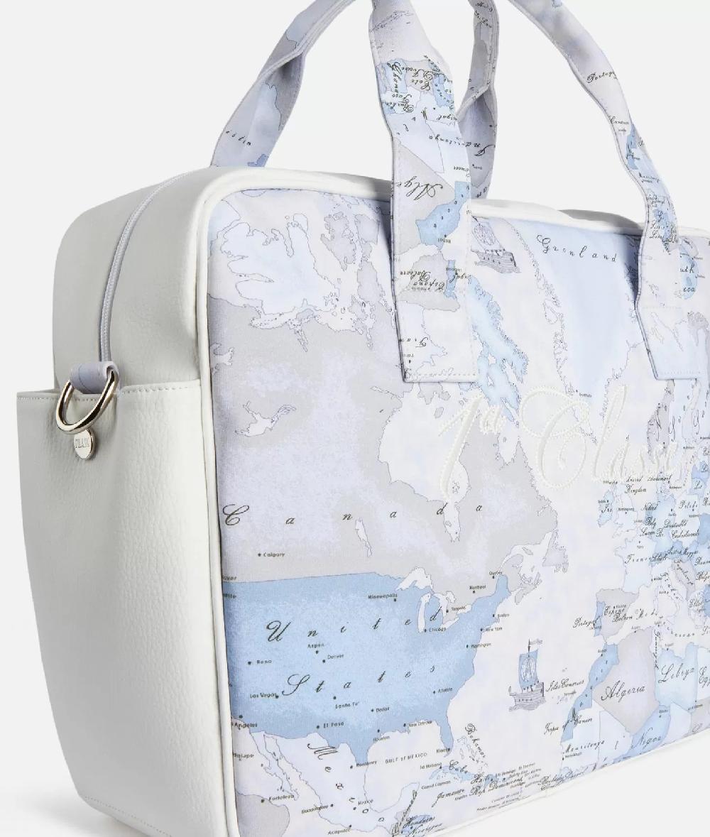 Alviero martini 1a classe Borsa per il cambio Geo Lord Azzurro Italy
