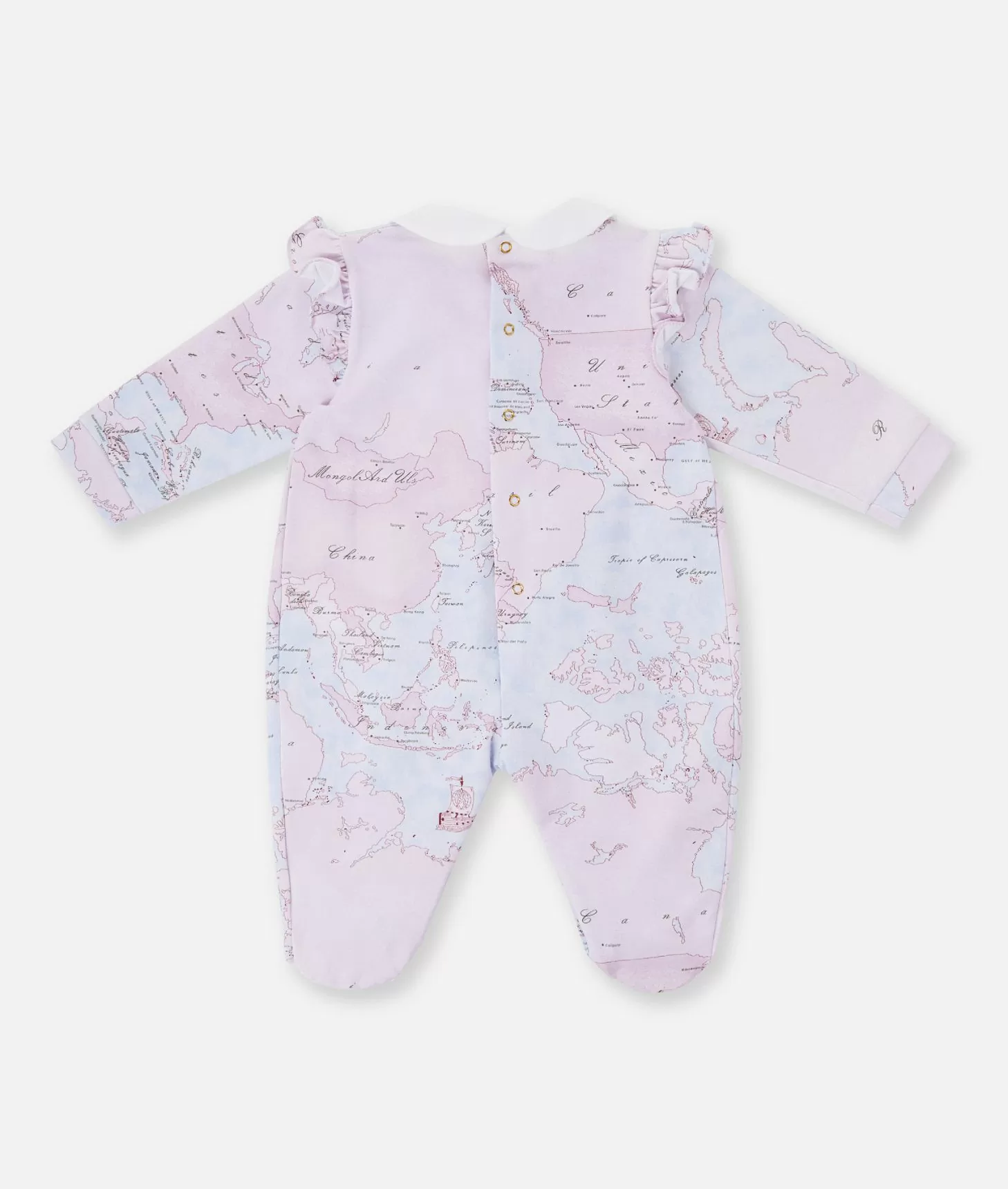 Alviero martini 1a classe Tutina in cotone con fiocco Geo Lady Rosa Qualità Garantita