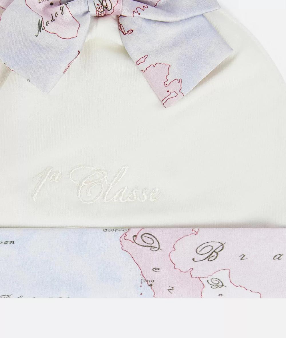 Alviero martini 1a classe Cappellino in cotone con fiocco Geo Lady Rosa Negozi Online