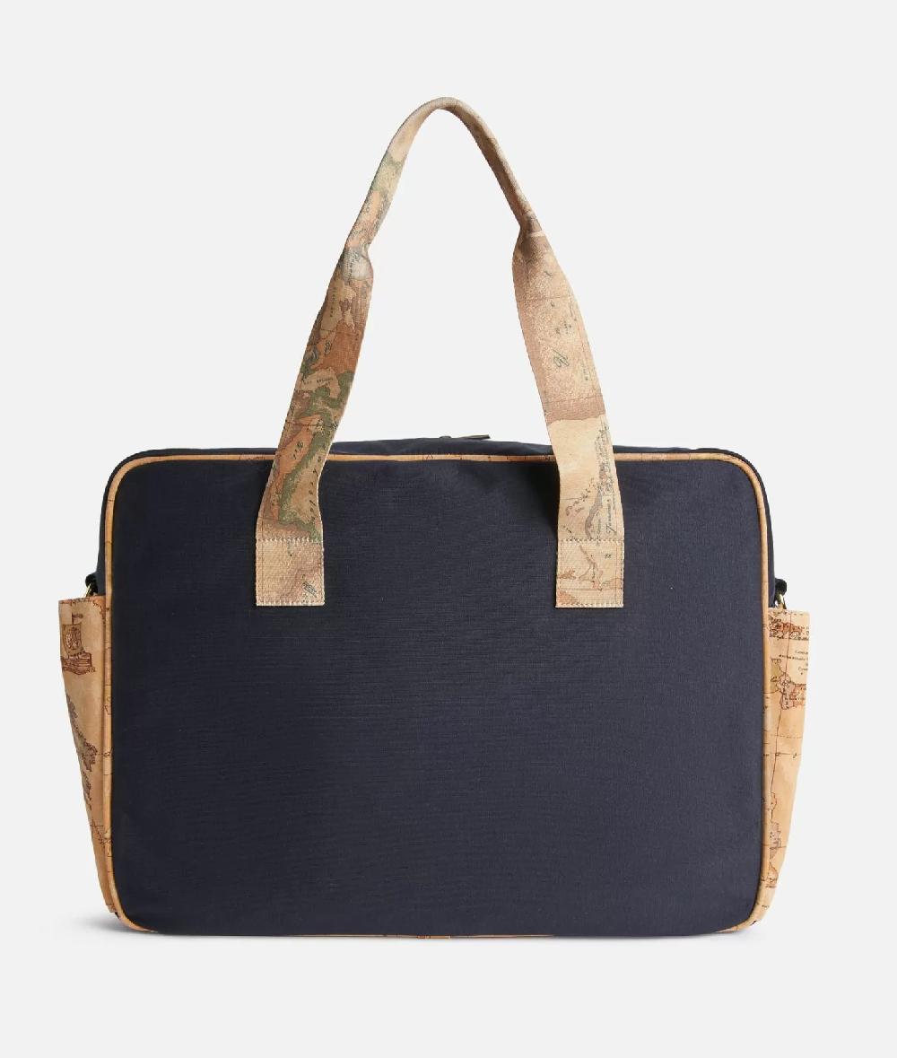 Alviero martini 1a classe Borsa per il cambio Geo Puzzle Blu Shopping Online