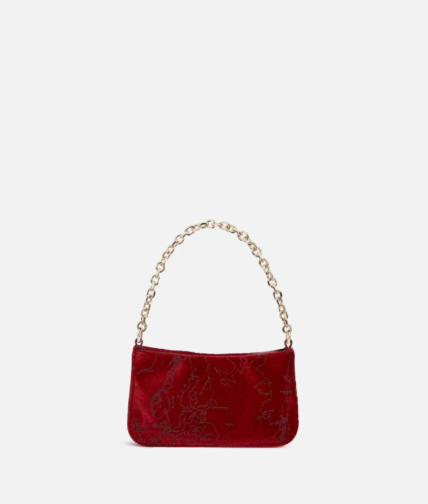 Alviero martini 1a classe Moments Bag pochette con tracolla e catena Rosso Offerte
