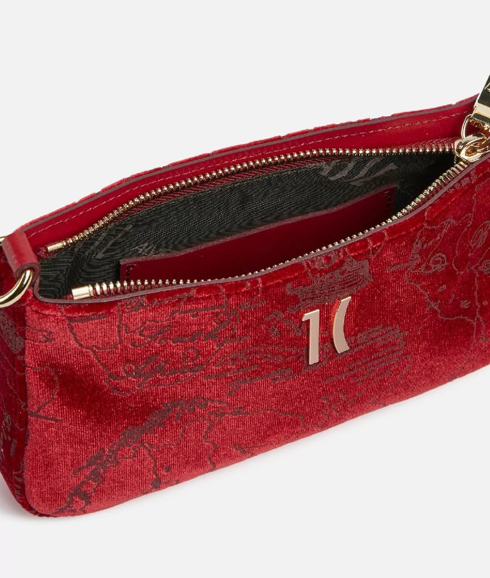 Alviero martini 1a classe Moments Bag pochette con tracolla e catena Rosso Offerte