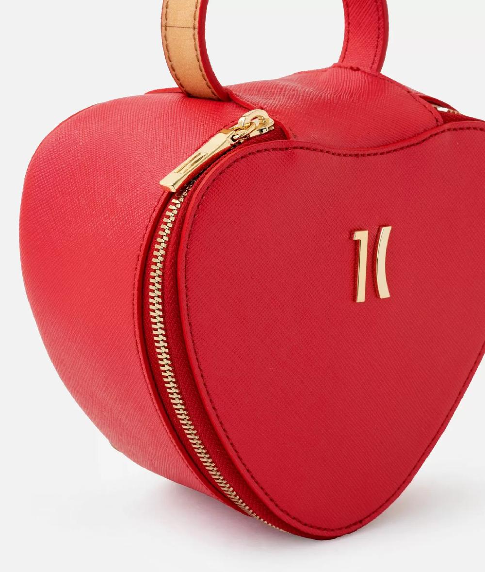 Alviero martini 1a classe Flying City beauty case a cuore Rosso Perlato Nuova