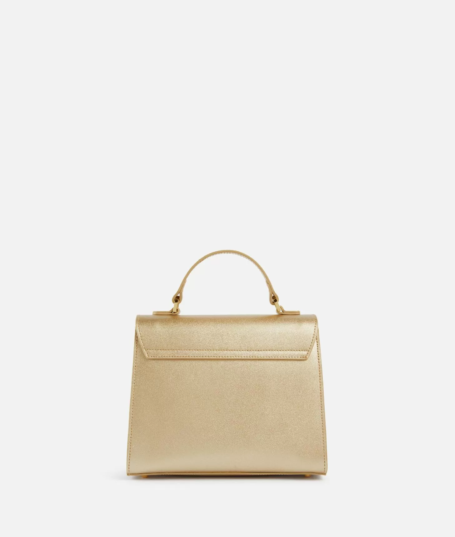 Alviero martini 1a classe Winter Spirit mini tote con tracolla in pelle laminata Oro Chiaro Discount Store per i nuovi prodotti