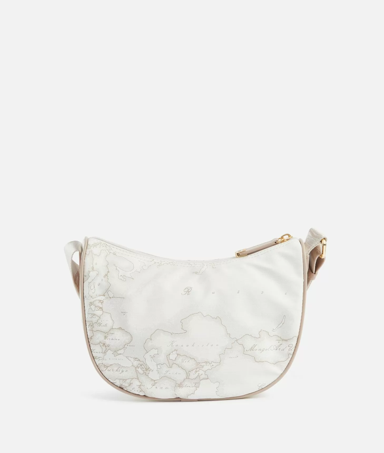 Alviero martini 1a classe Geo Soft White tracolla a mezzaluna piccola Shopping Online
