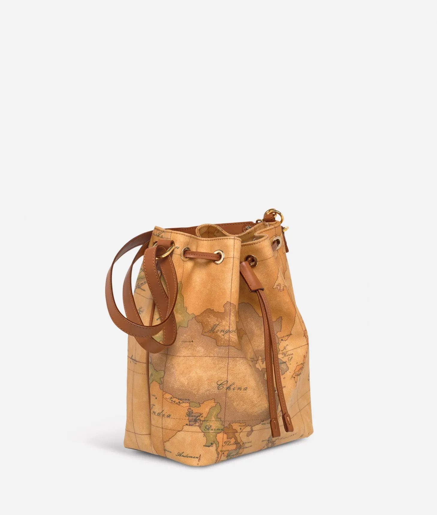 Alviero martini 1a classe Geo Classic Borsa media a secchiello Hotsell