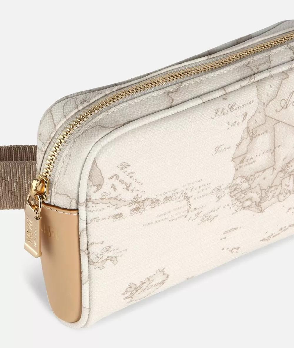 Alviero martini 1a classe Geo White Marsupio con cintura a nastro Consegna Veloce