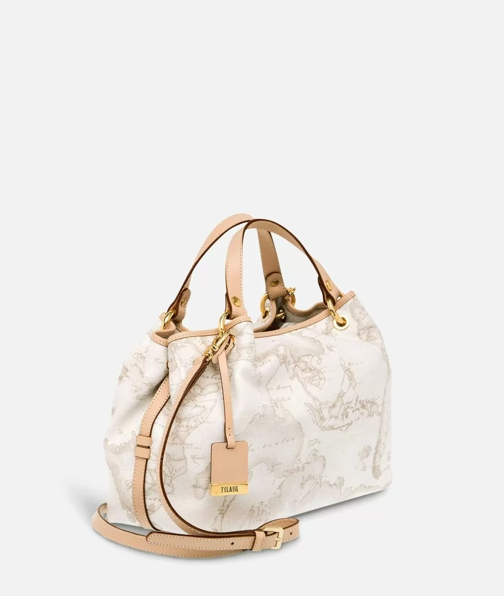 Alviero martini 1a classe Geo White Borsa media a mano Outlet