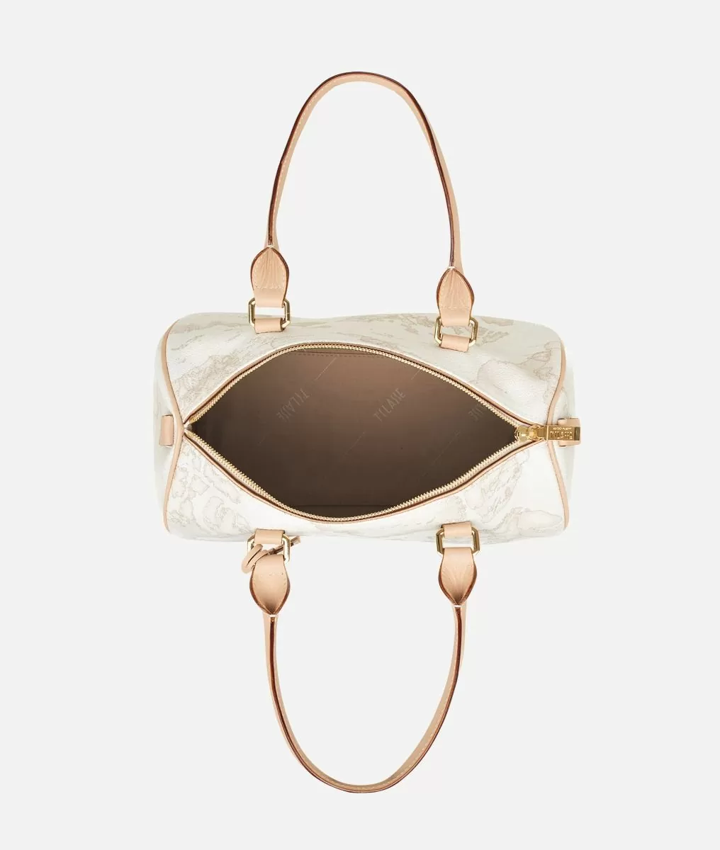 Alviero martini 1a classe Geo White Borsa media a bauletto Saldi