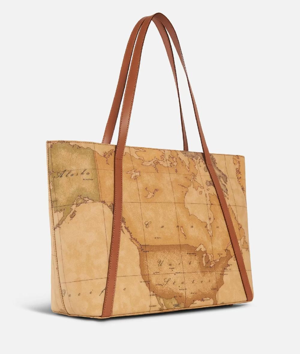 Alviero martini 1a classe Geo Classic Shopping bag con borchiette grande Negozio