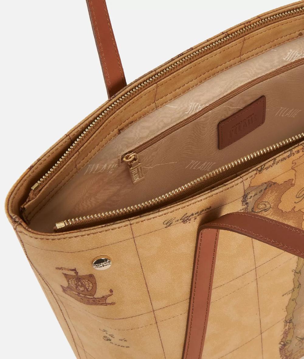 Alviero martini 1a classe Geo Classic Shopping bag con borchiette grande Negozio