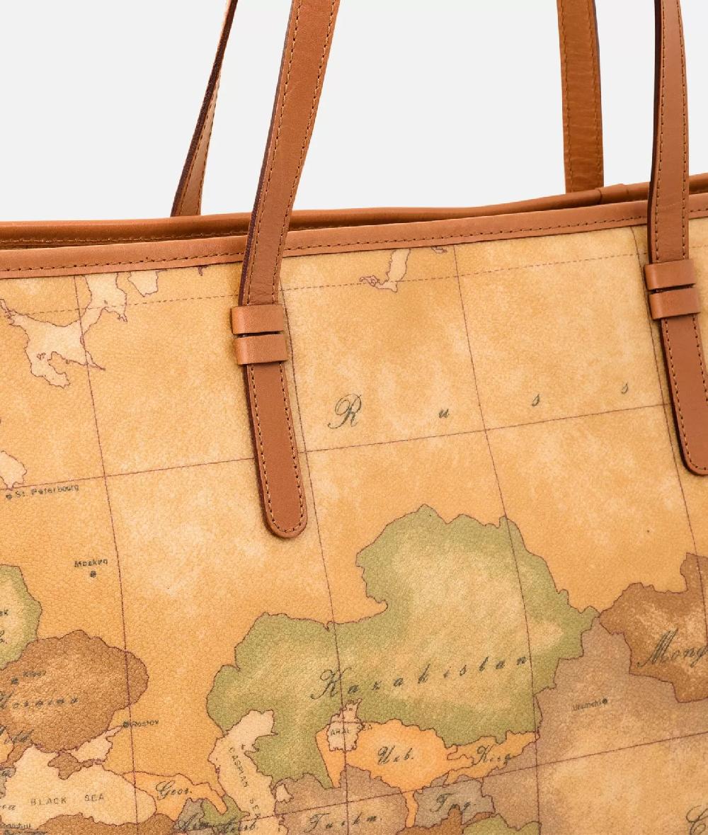Alviero martini 1a classe Geo Classic Borsa shopping maxi con zip In Saldo