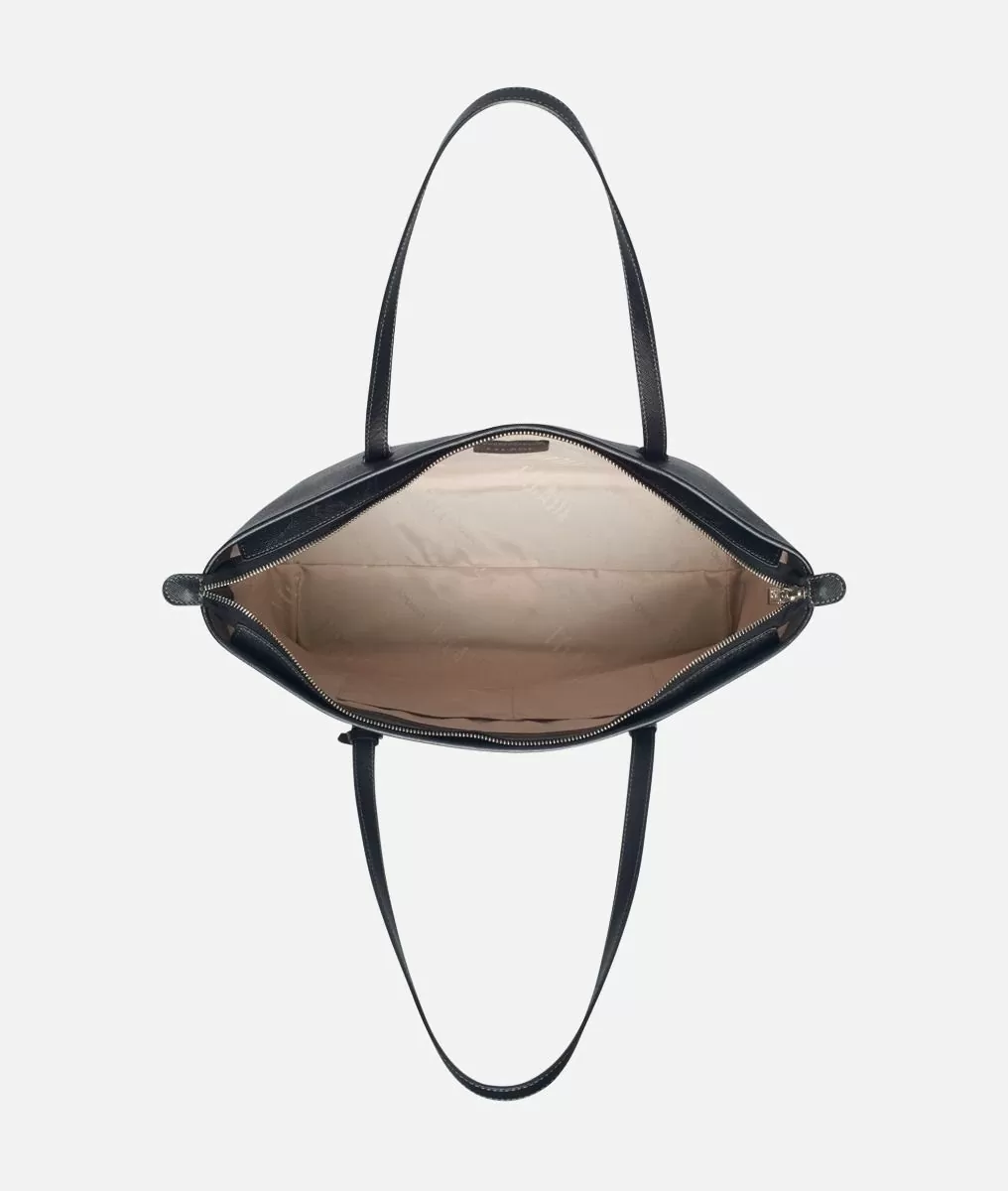 Alviero martini 1a classe Geo Black Borsa shopping grande Geo Dark Moda
