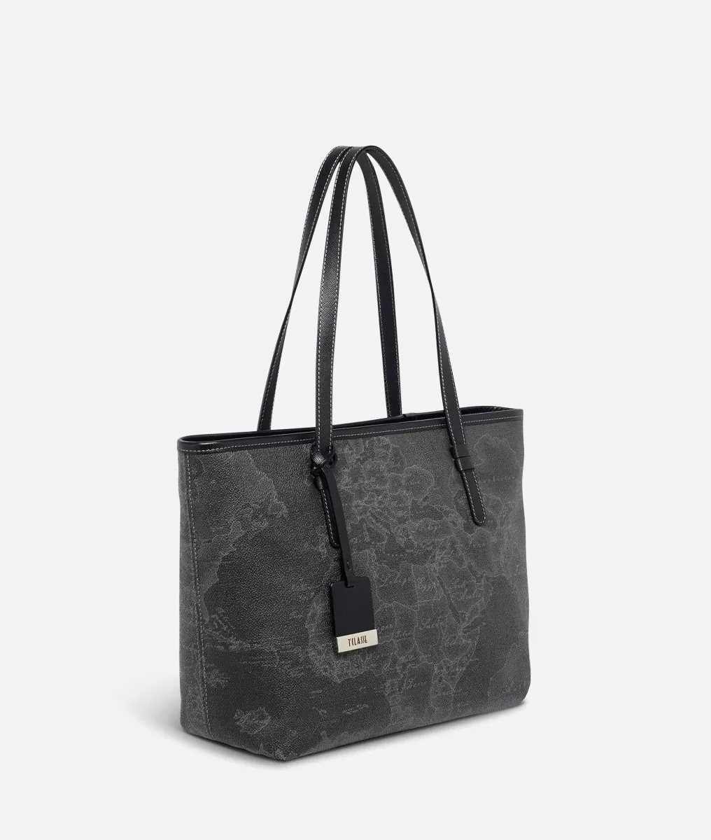 Alviero martini 1a classe Geo Black Borsa shopping media Offerta natalizia