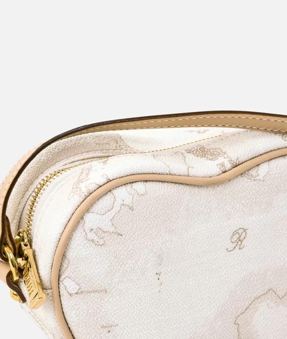 Alviero martini 1a classe Geo White Mini tracolla a cuore Offerta Pasqua
