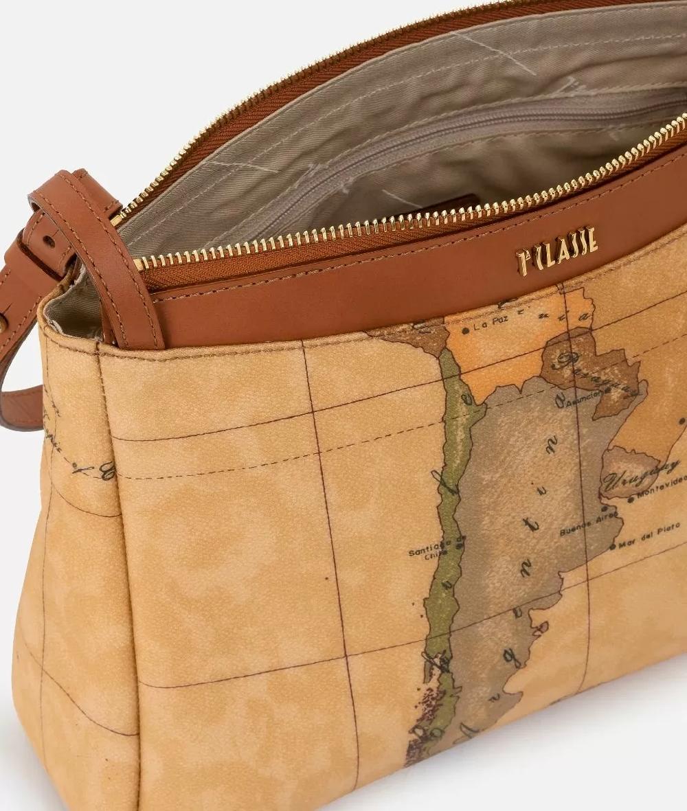 Alviero martini 1a classe Geo Classic borsa a tracolla grande Smaltimento dello stoccaggio